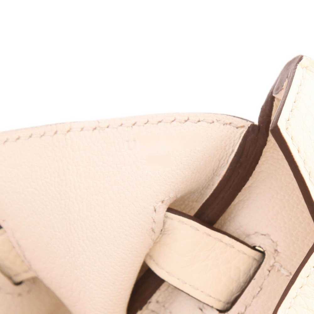 Hermès Birkin 30 cm handbag in Nata togo leather … - image 5