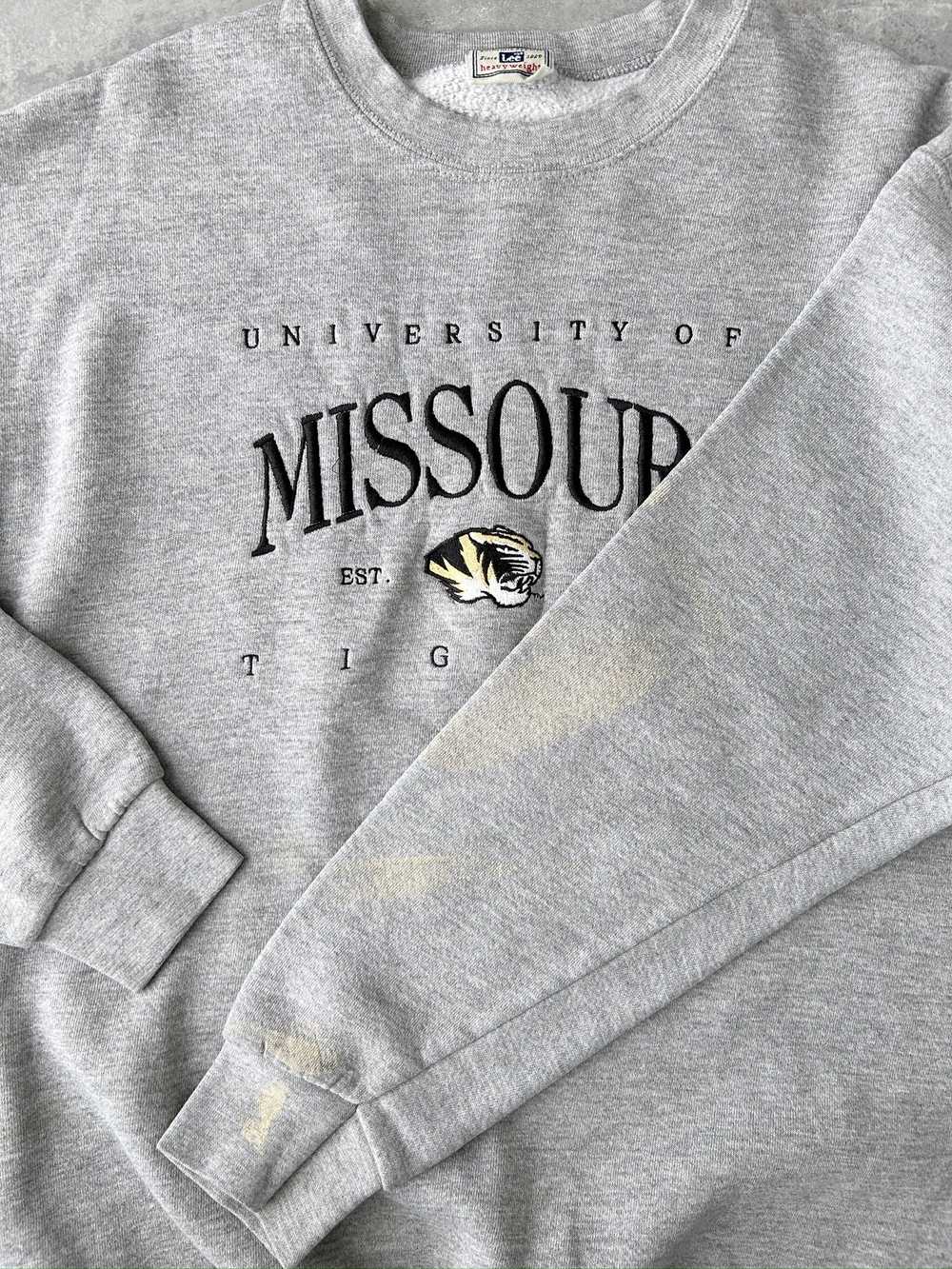 University of Missouri Sweatshirt 90's - Large - image 4