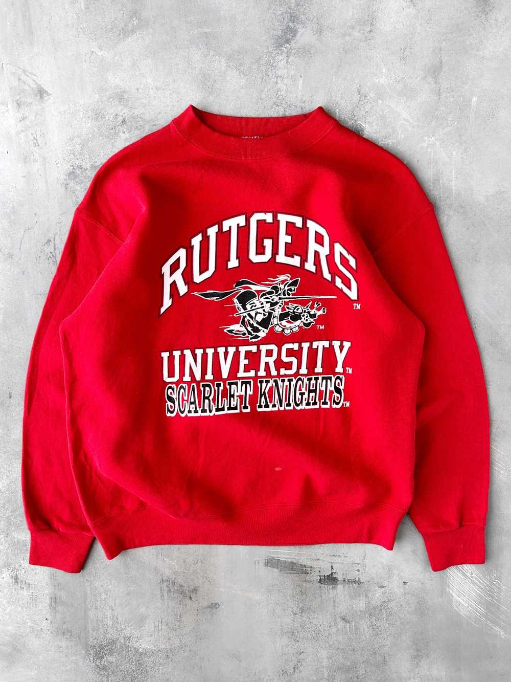 Rutgers University Sweatshirt 90's - Large - image 1