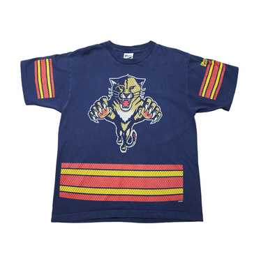 Navy Blue Florida Panthers Hockey T-Shirt - image 1