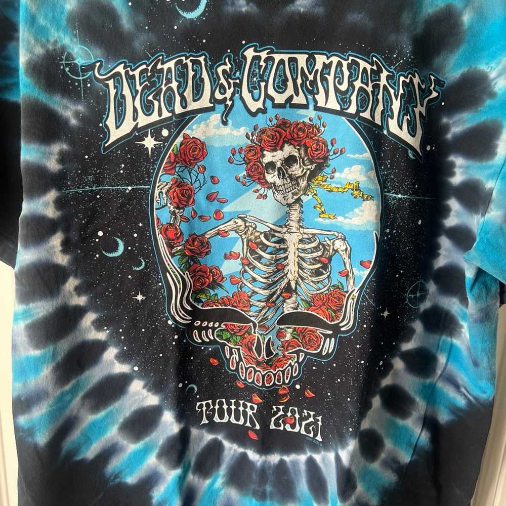 Liquid Blue Adult Lg Greteful Dead & Company Tour… - image 2