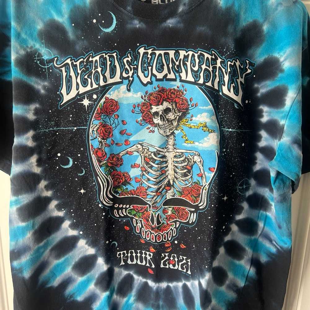 Liquid Blue Adult Lg Greteful Dead & Company Tour… - image 3