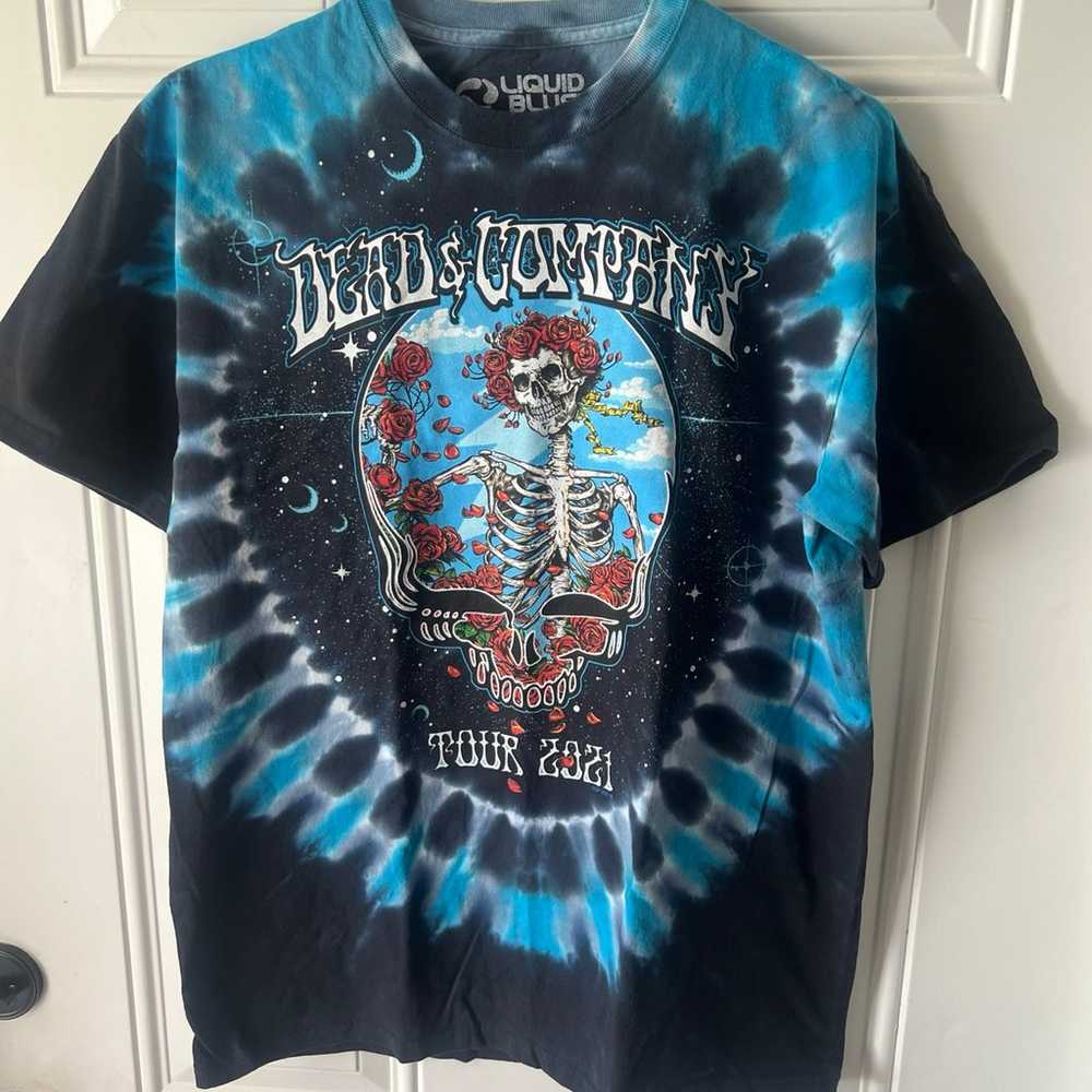 Liquid Blue Adult Lg Greteful Dead & Company Tour… - image 4