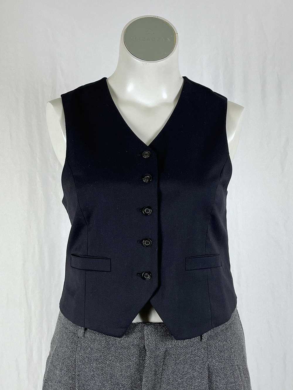 Wildfang Size L (14) Black Vest - image 2