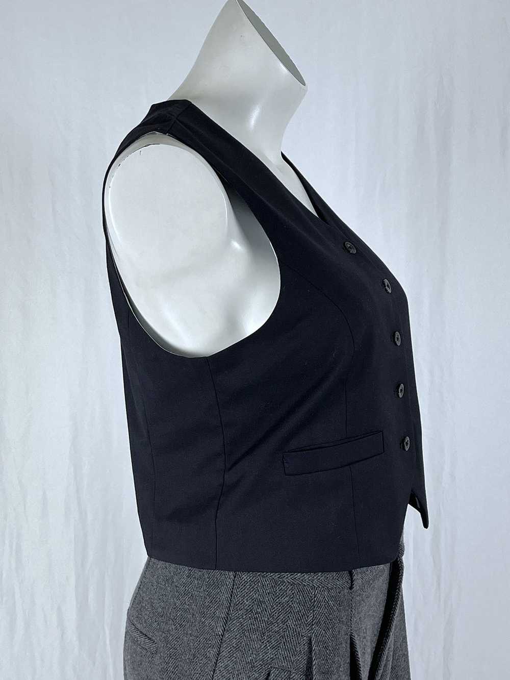 Wildfang Size L (14) Black Vest - image 4