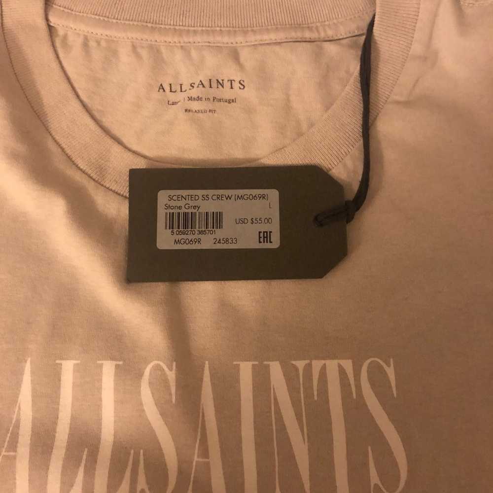 ALL SAINTS T-SHIRT SIZE M OR L  %100 cotton - image 7