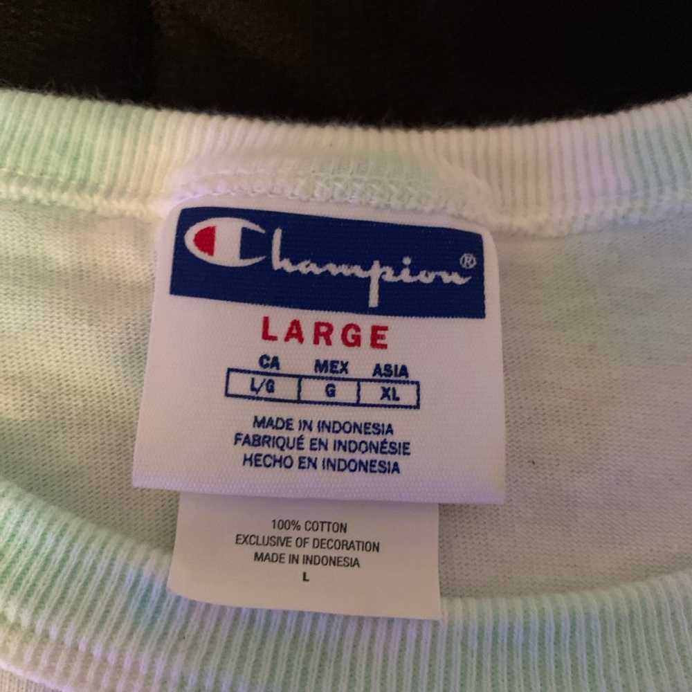 Champion tie dye logo T-shirt - image 4