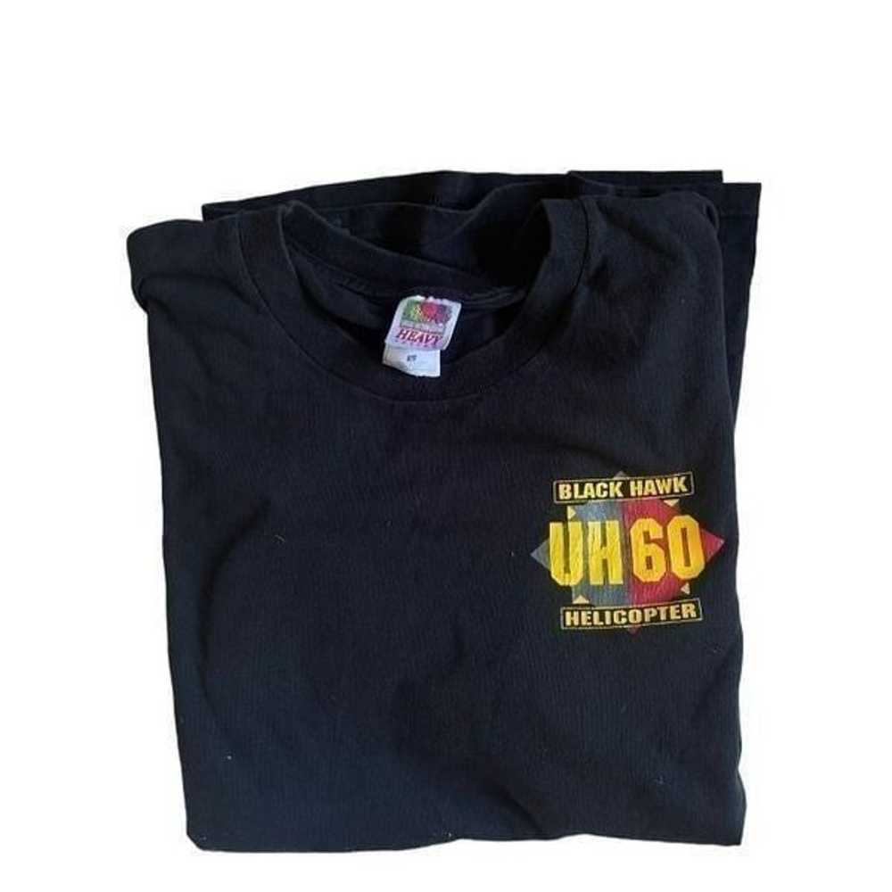 Vintage 90’s UH 60 Blackhawk t shirt size large F… - image 2