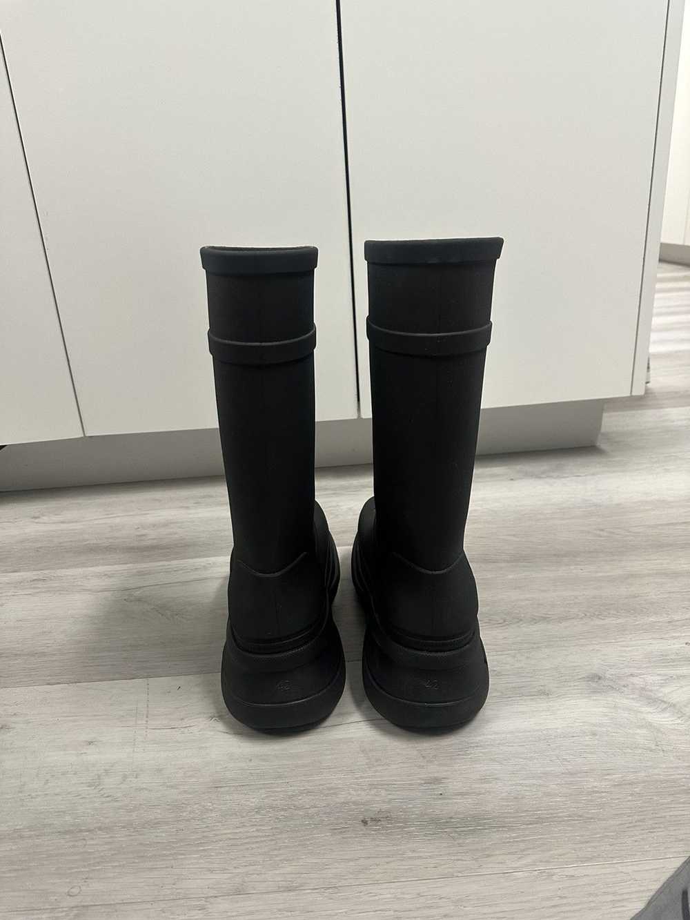 Balenciaga Balenciaga x Croc Boots (Black) - image 4