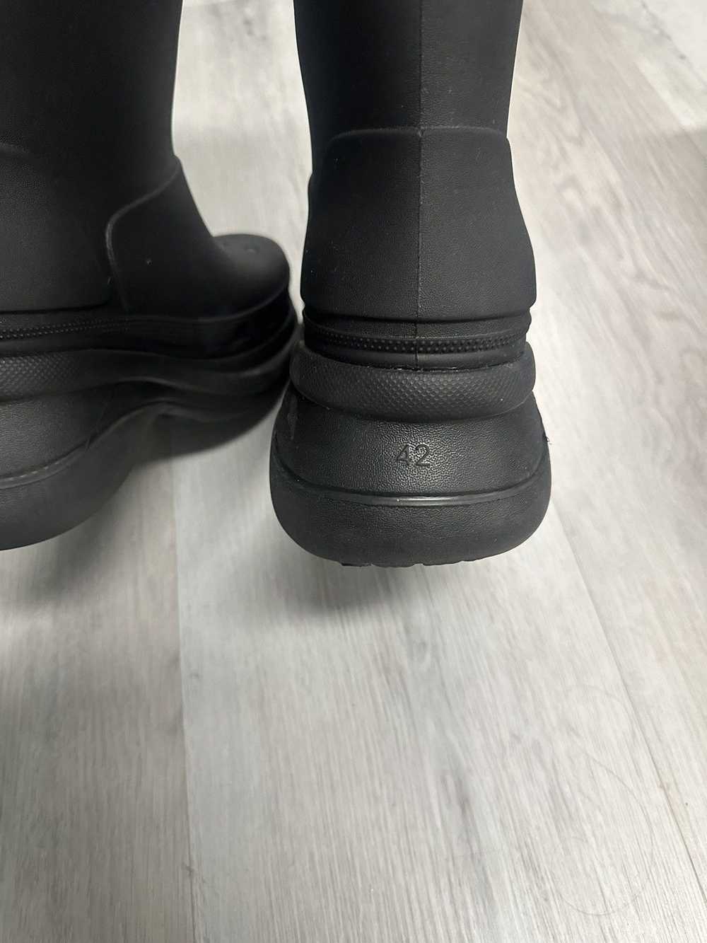 Balenciaga Balenciaga x Croc Boots (Black) - image 9