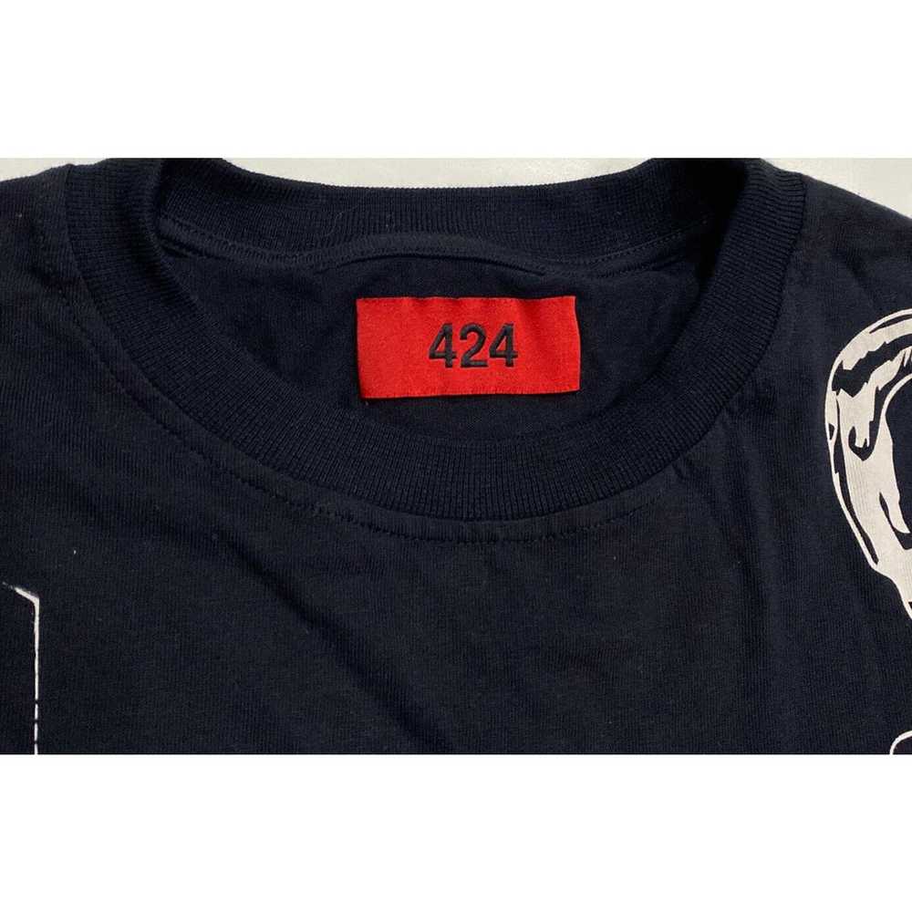 424 ON FAIRFAX Black Short Sleeve T-Shirt Size XS - image 4
