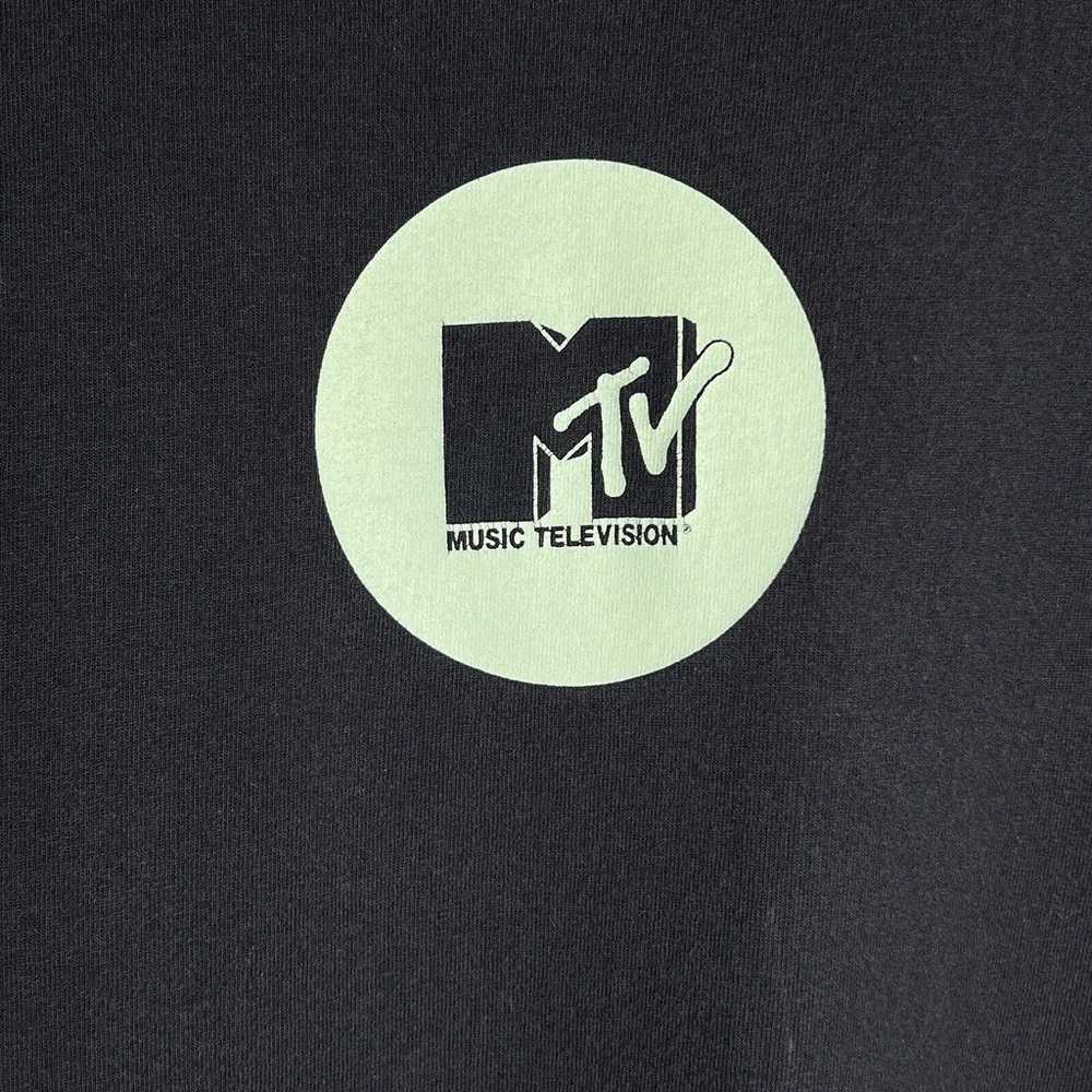 Vintage MTV Logo T-Shirt Music Television Network… - image 3