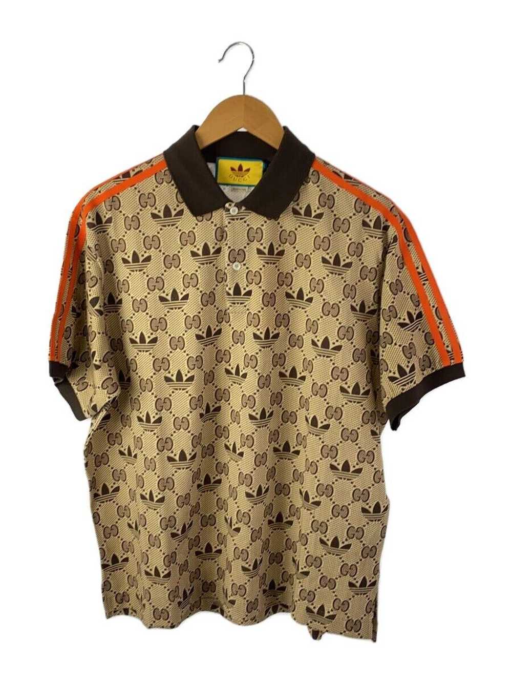 GUCCI Polo Shirt/M/Cotton/Brw/Allover Pattern/700… - image 1