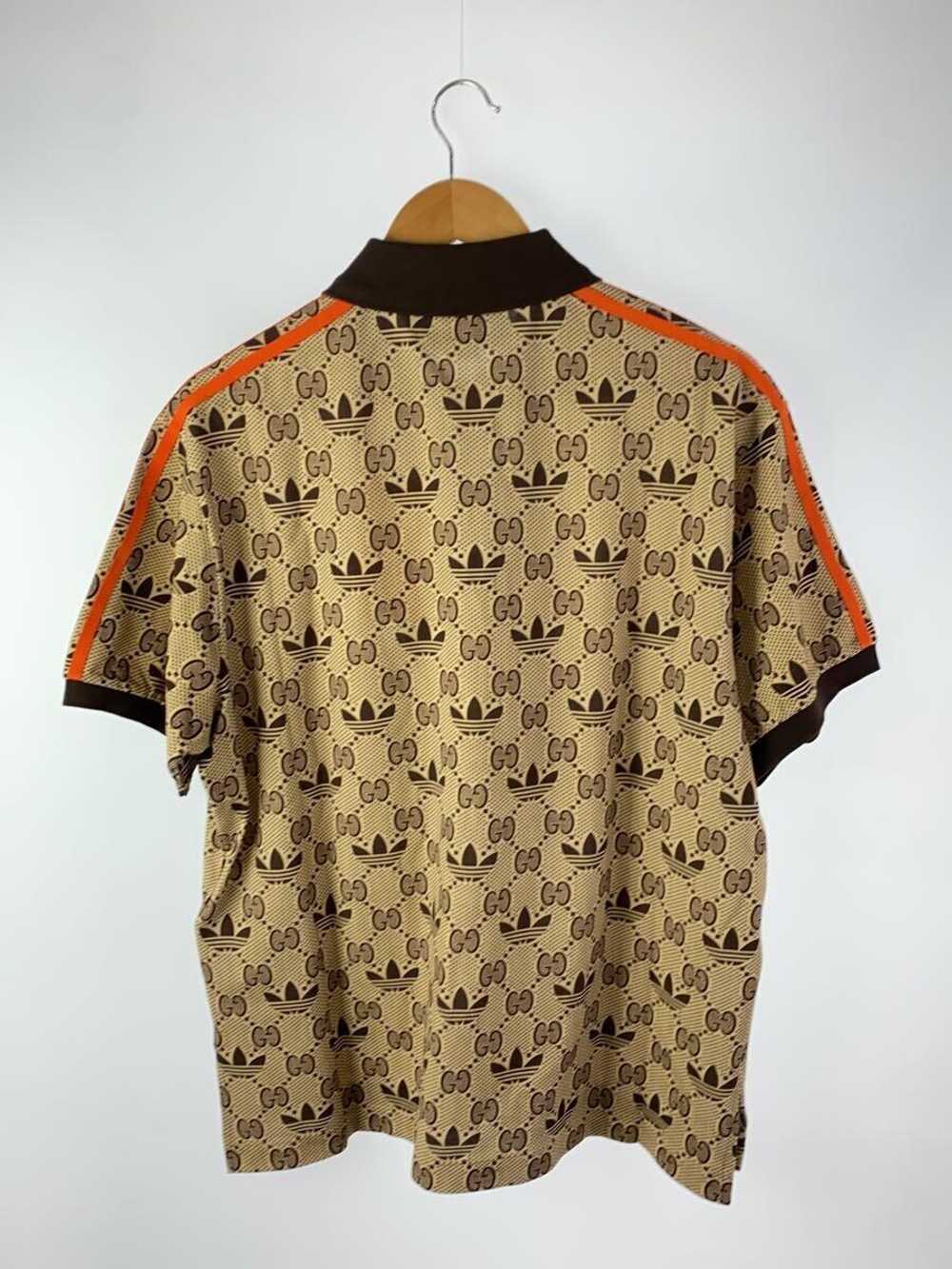 GUCCI Polo Shirt/M/Cotton/Brw/Allover Pattern/700… - image 2