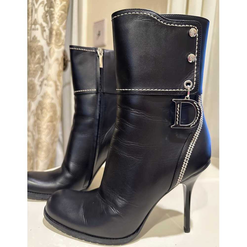 Dior Leather boots - image 5