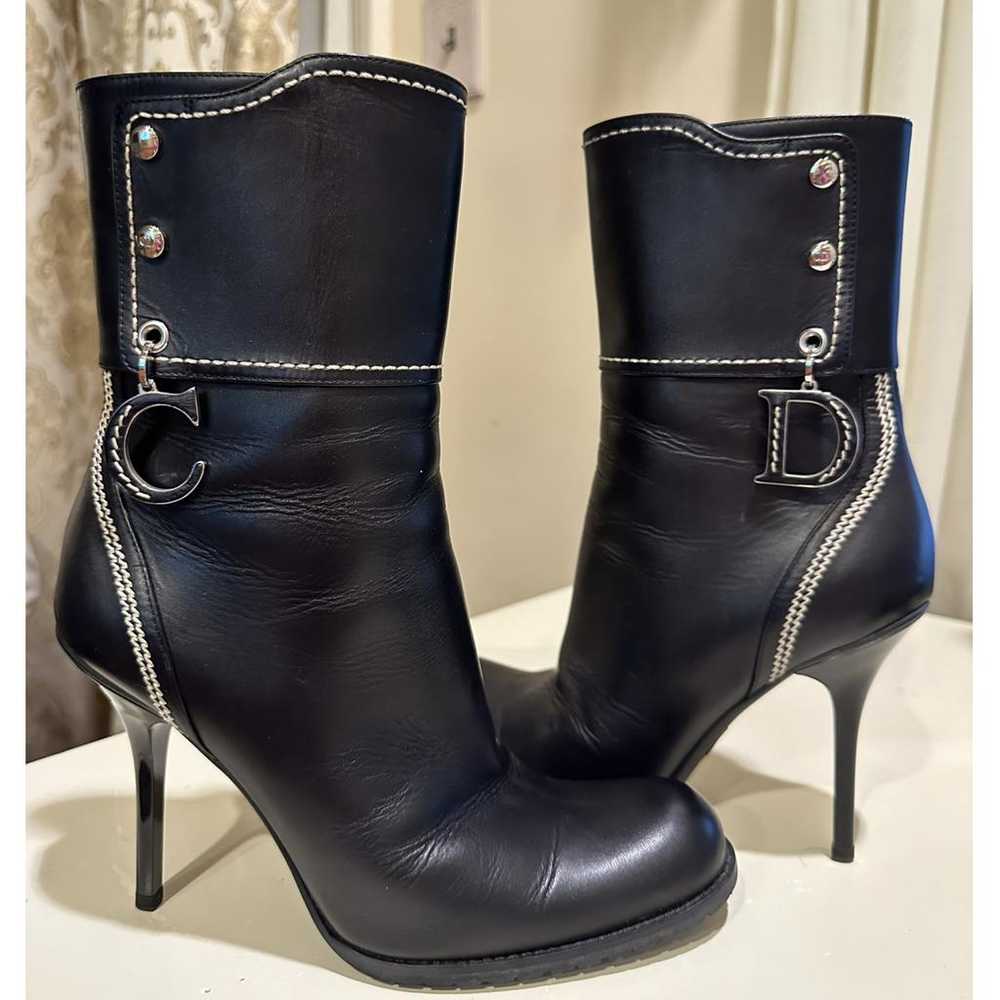 Dior Leather boots - image 6