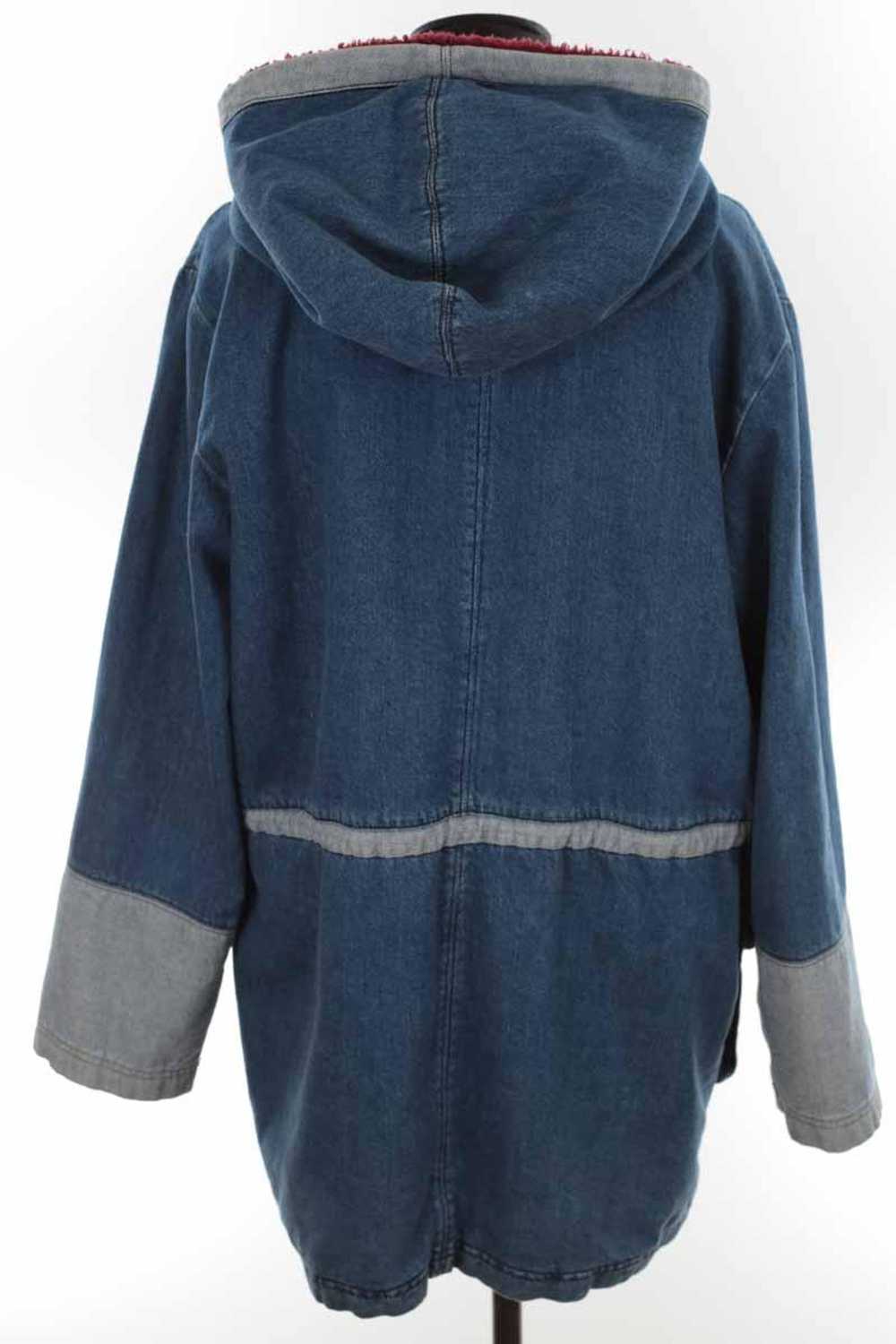 Circular Clothing Manteau en coton Heimstone bleu… - image 4