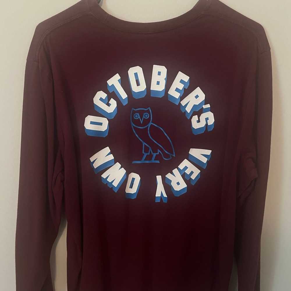 OVO maroon long sleeve shirt - image 2