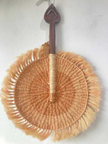 Brother Vellies Sisal Fan Round
