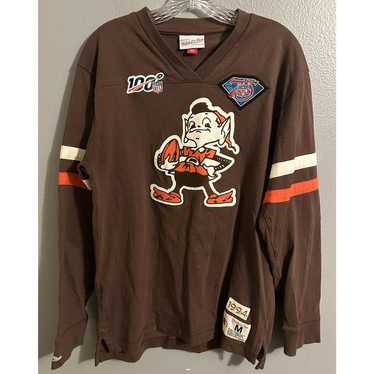 Mitchell & Ness Med Brown Cleveland Browns NFL 10… - image 1