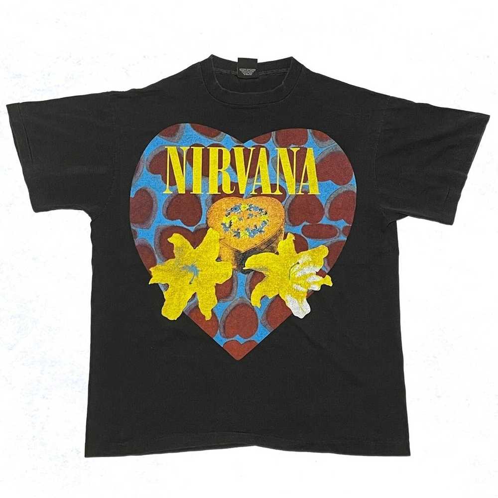 Vintage Nirvana Heart-Shaped Box T-Shirt / XL Sin… - image 1