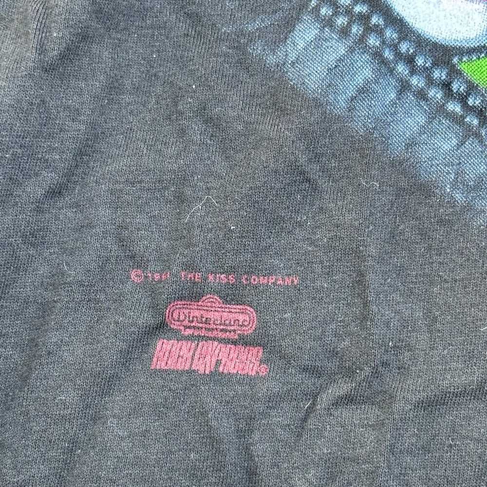 rare vintage kiss 1991 shirt single stitch mens s… - image 5