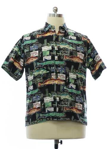 1990's Kahala Mens Kahala Cotton Hawaiian Shirt