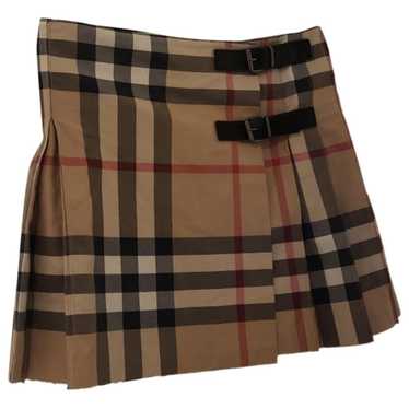 Burberry Wool mini skirt