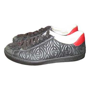 Gucci Exotic leathers lace ups