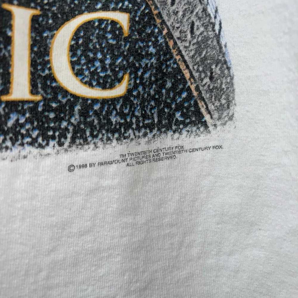 Vintage 1990s Titanic Movie Promo T-Shirt 90s U.S… - image 3