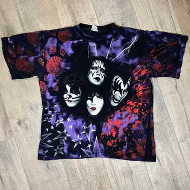 96-97 KISS Alive Worldwide Concert Tour Shirt All… - image 1