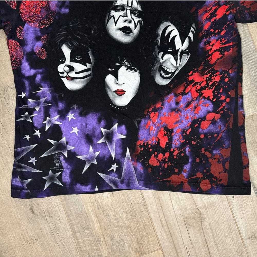 96-97 KISS Alive Worldwide Concert Tour Shirt All… - image 2