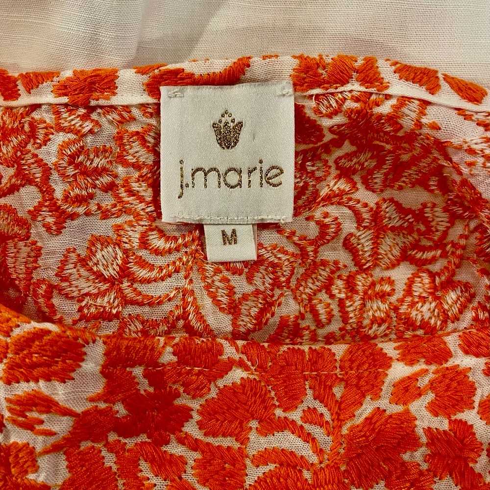 NWOT J. Marie Embroidered Tank Top Women’s Shirt … - image 7