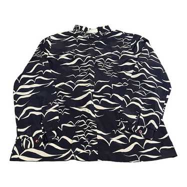 Lanvin Paris New York Long Sleeve Button Seagull … - image 1