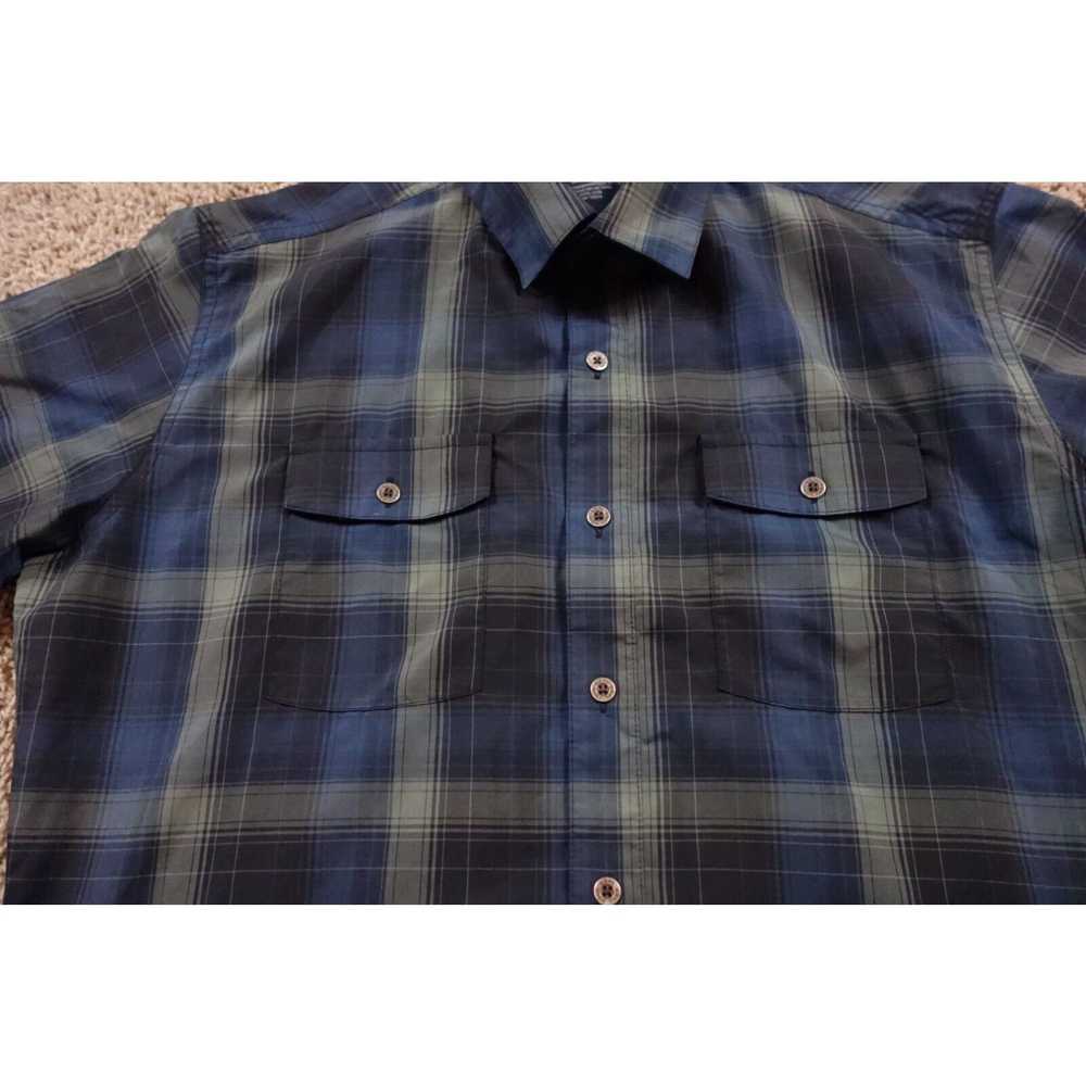 Vintage Kuhl Shirt Mens Medium Blue Button Up Res… - image 2