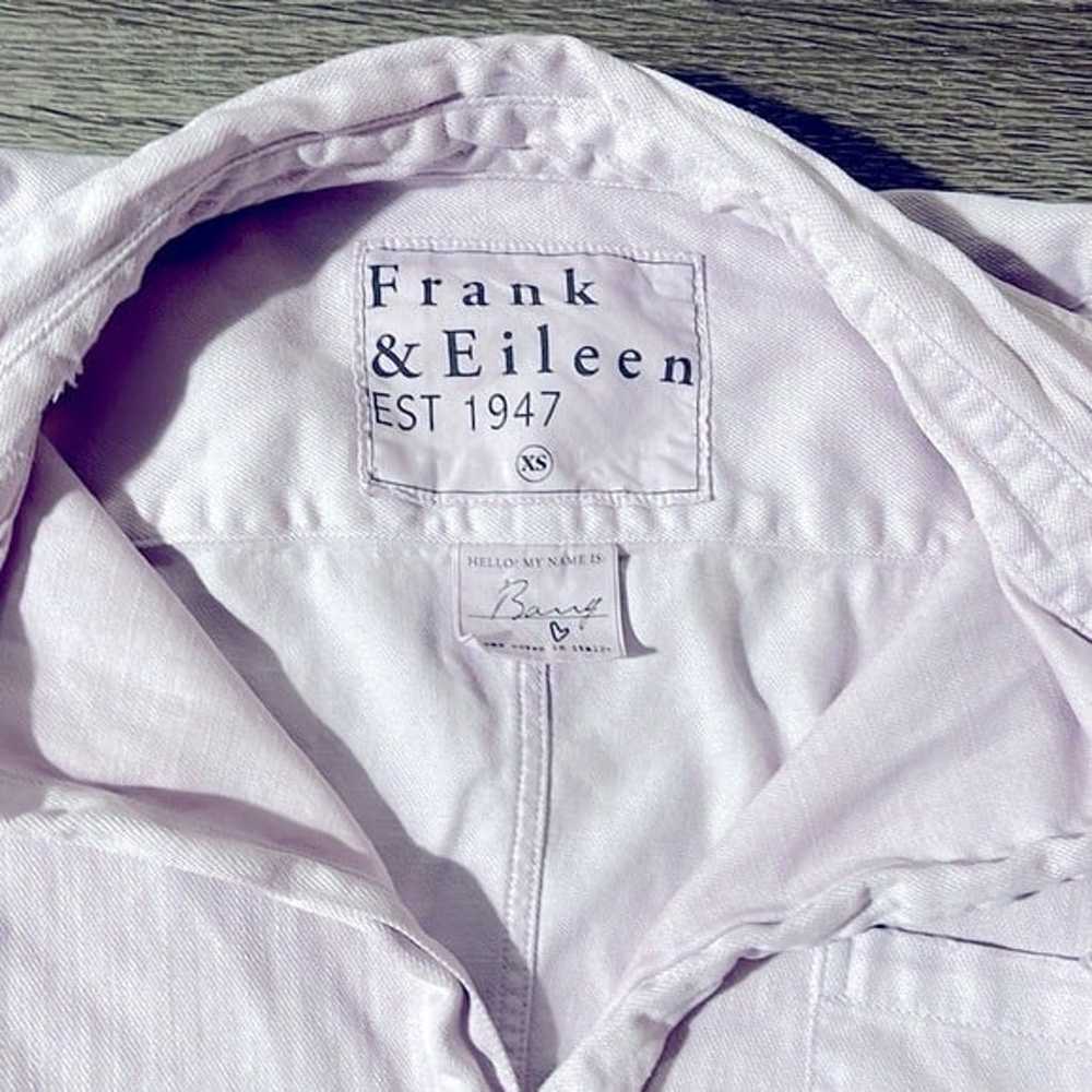Frank & Eileen Light Purple Barry Button Up Size … - image 2