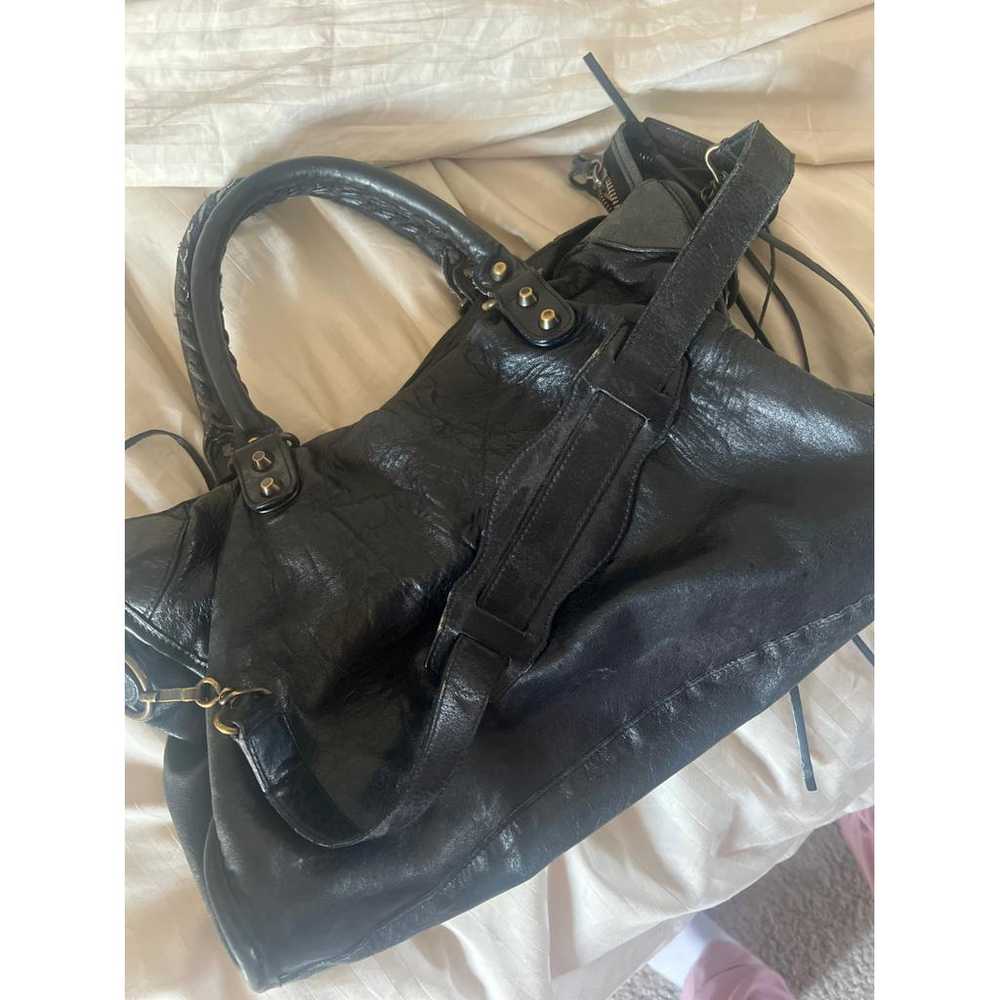 Balenciaga City pony-style calfskin handbag - image 4