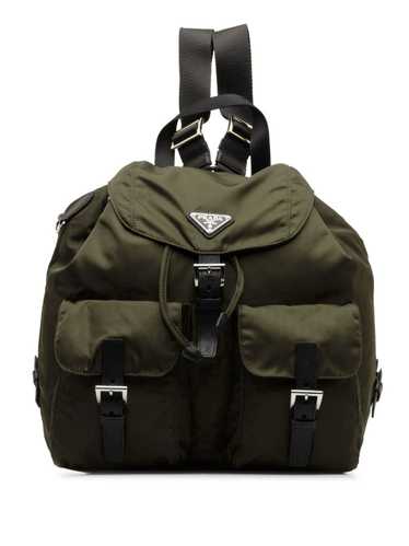 Prada Pre-Owned 2013-2023 Tessuto backpack - Green