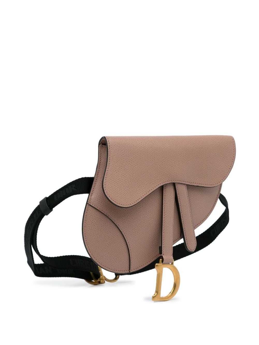 Christian Dior Pre-Owned 2019 Saddle belt bag - B… - image 3