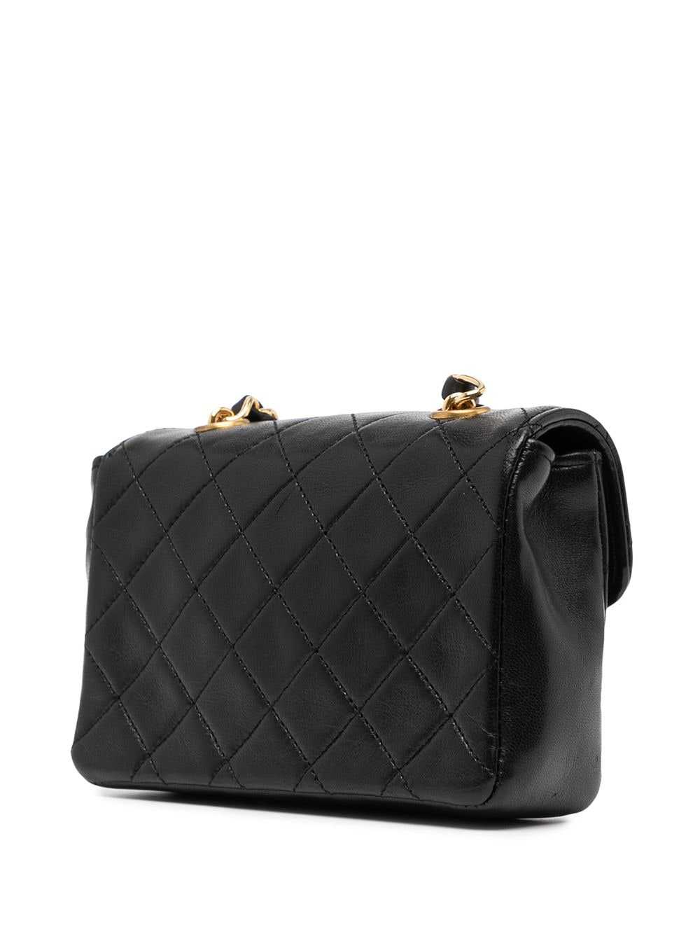 CHANEL Pre-Owned 1990s mini diamond-quilted cross… - image 3