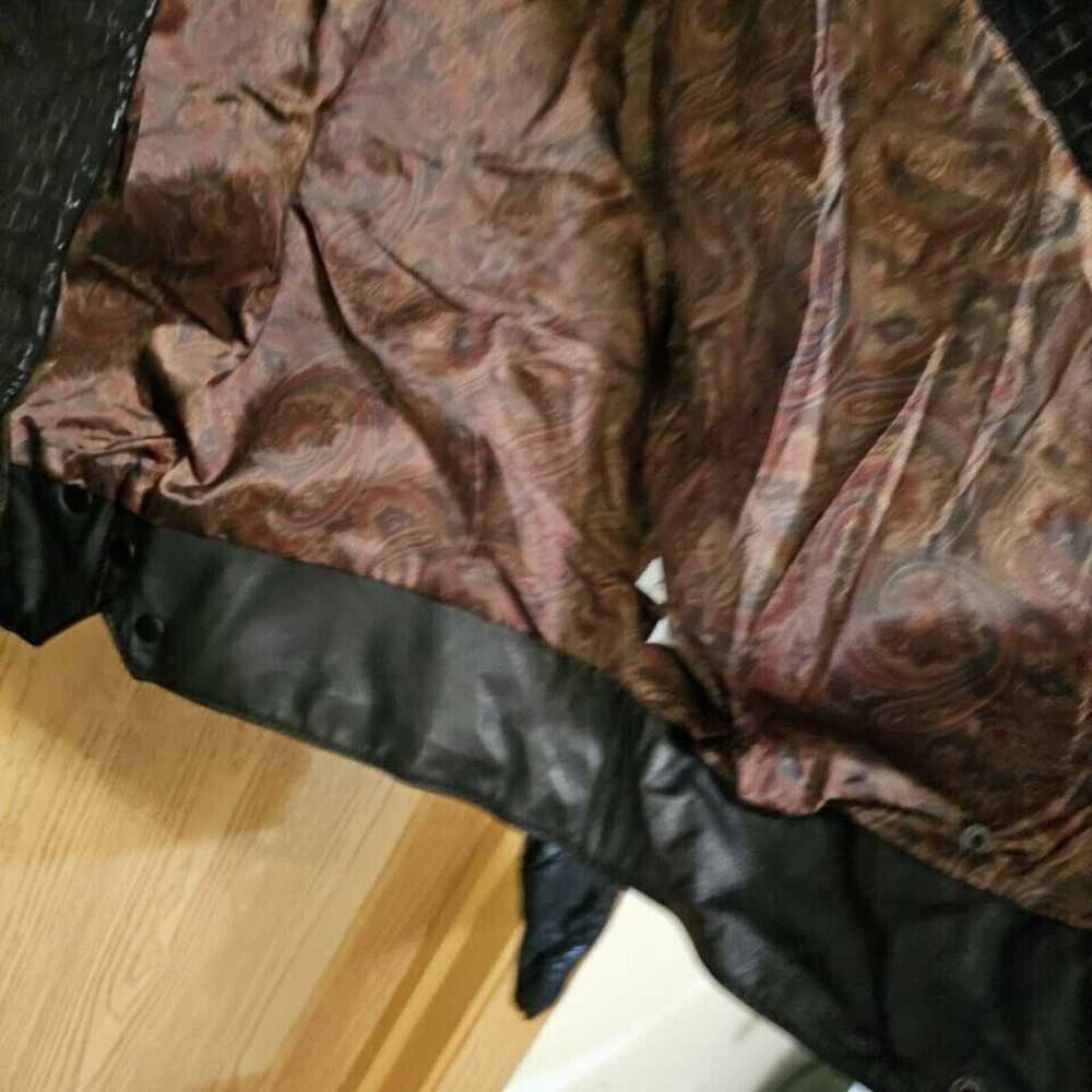 GLOBAL IDENTITY Vintage Womens Size Large Leather… - image 12