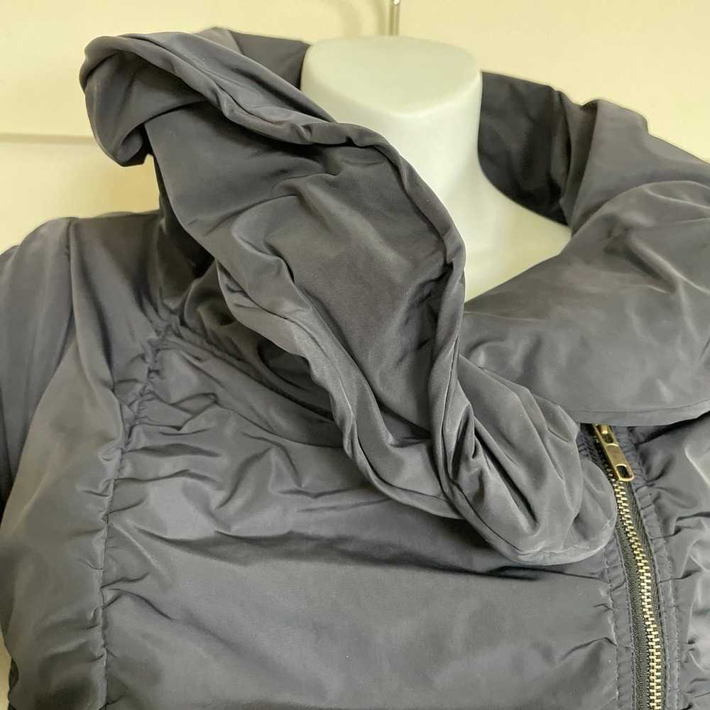 Sun Kim ‘Sydney’ Crinkle Offset Zippered Raincoat… - image 2