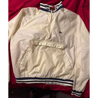 Windbreaker Lacoste Pullover Jacket 80's - Large
