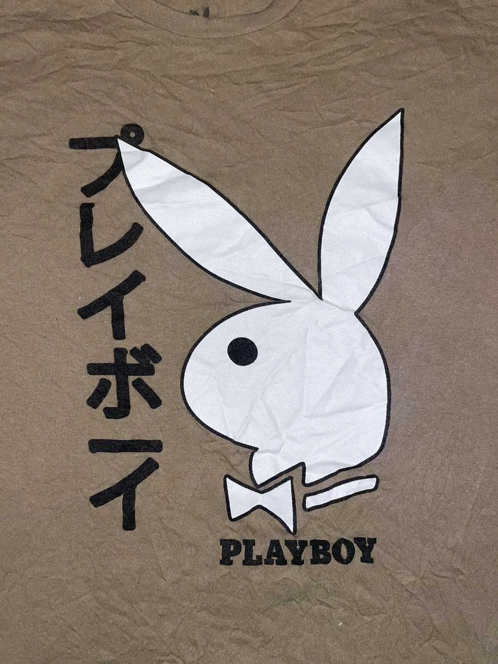 Playboy PLAYBOY Graphic Crewneck T-Shirt - image 2