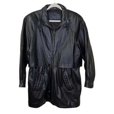 VTG JACQUELINE FERRAR Genuine Leather Leather Jack
