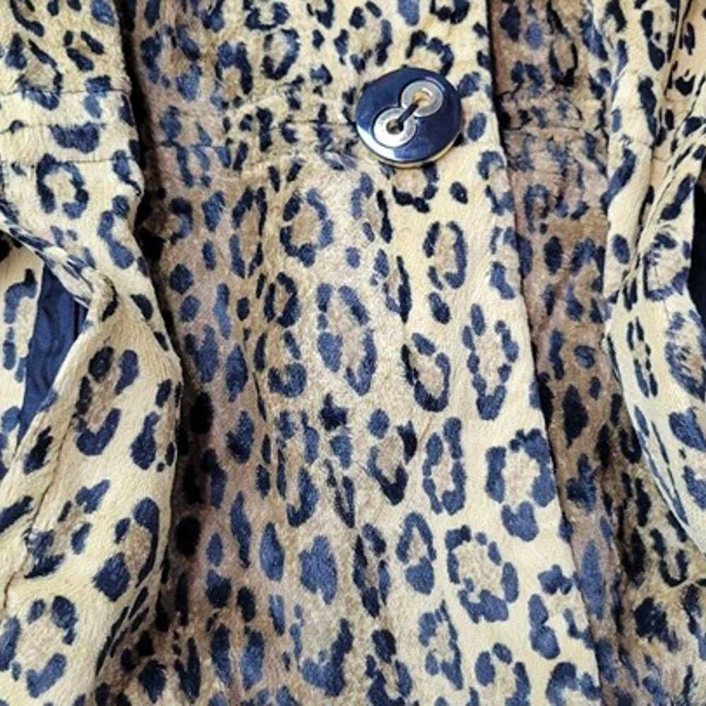 Milly New York Vintage Cheetah Leopard Print Velo… - image 7