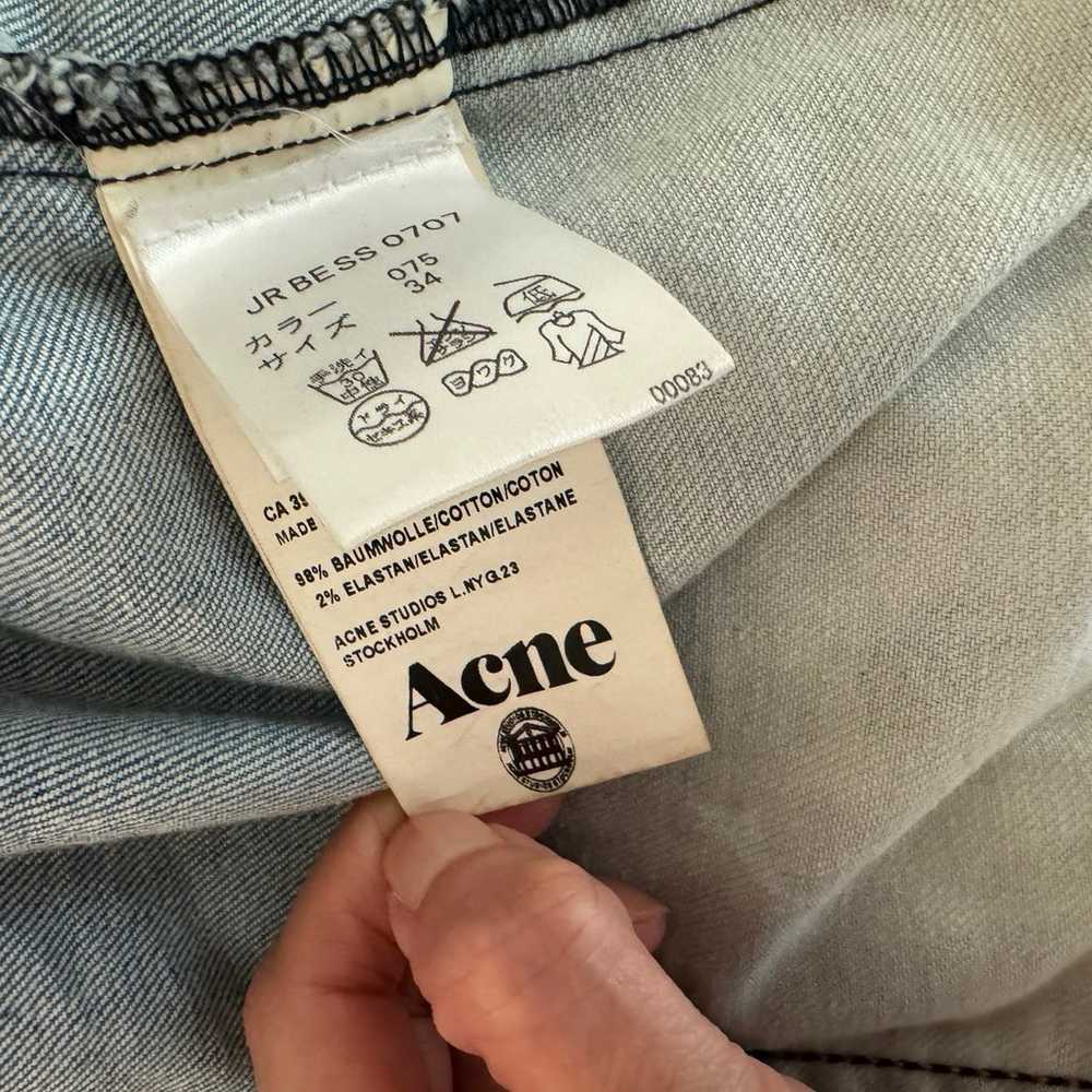 Acne studios Denim Jacket  gradation Tie dye wome… - image 4
