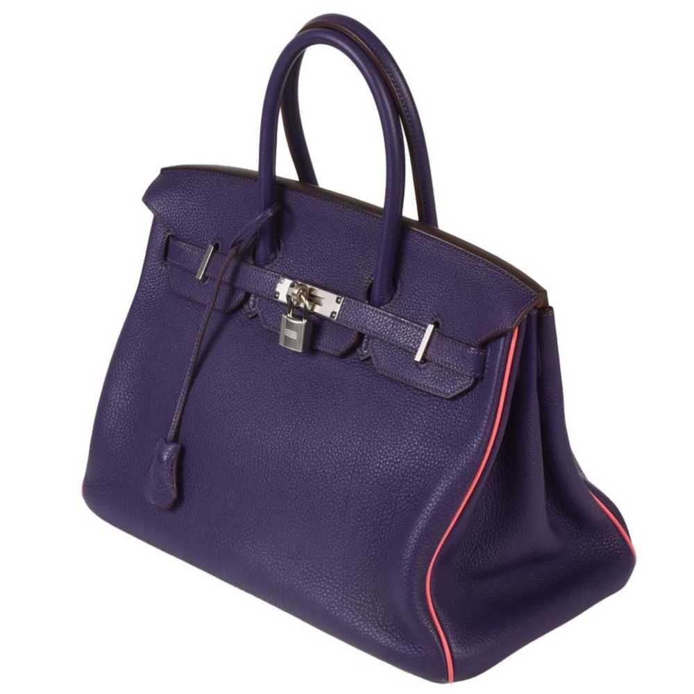 Hermès Birkin 35 leather handbag - image 4