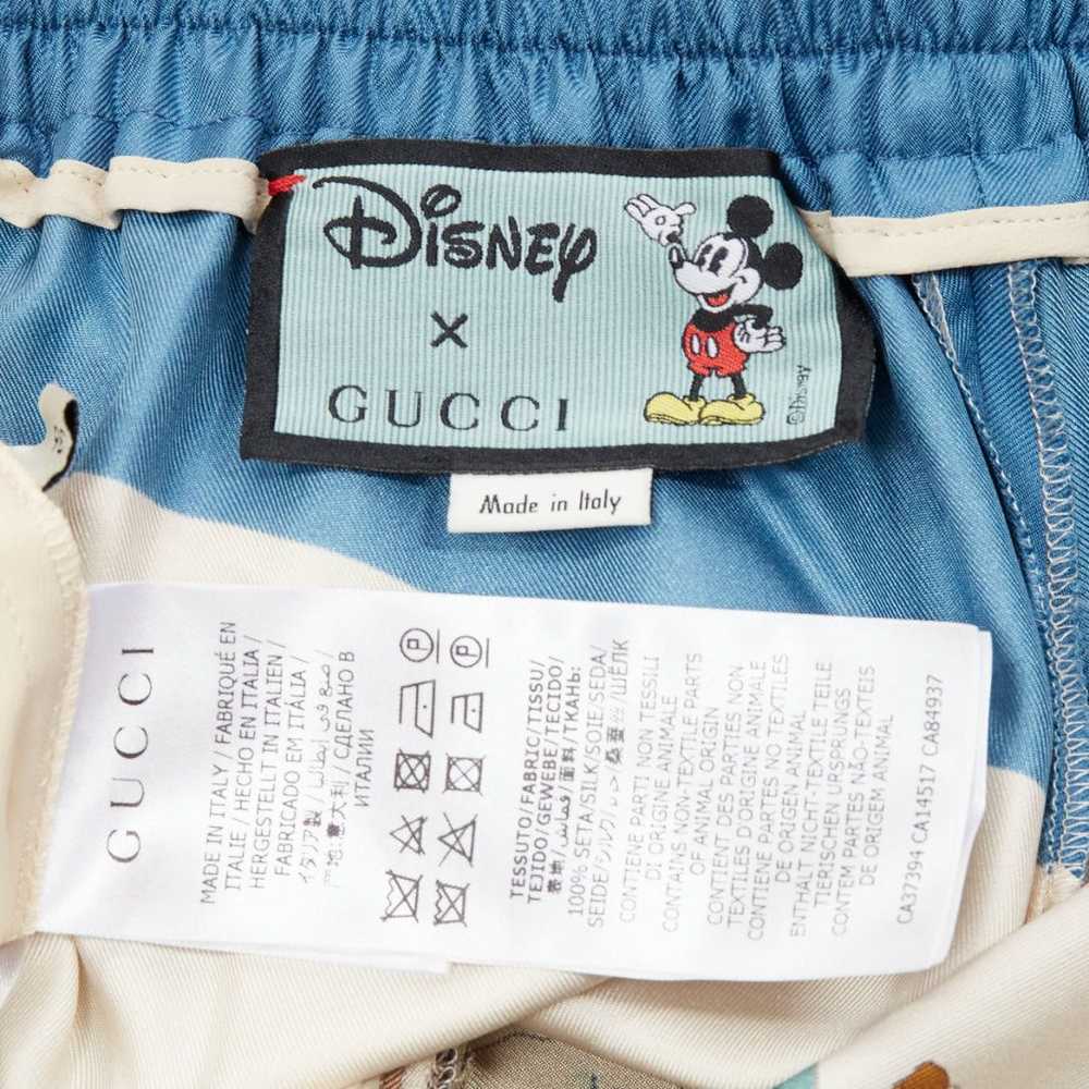 Gucci GUCCI Disney Mickey Mouse 100% silk floral … - image 8