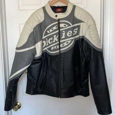 Vintage Dickies Leather Riding Jacket